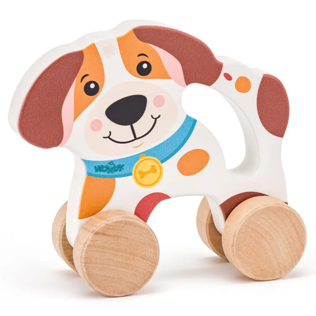 Дървено куче за бутане - Woodyland изображение 1