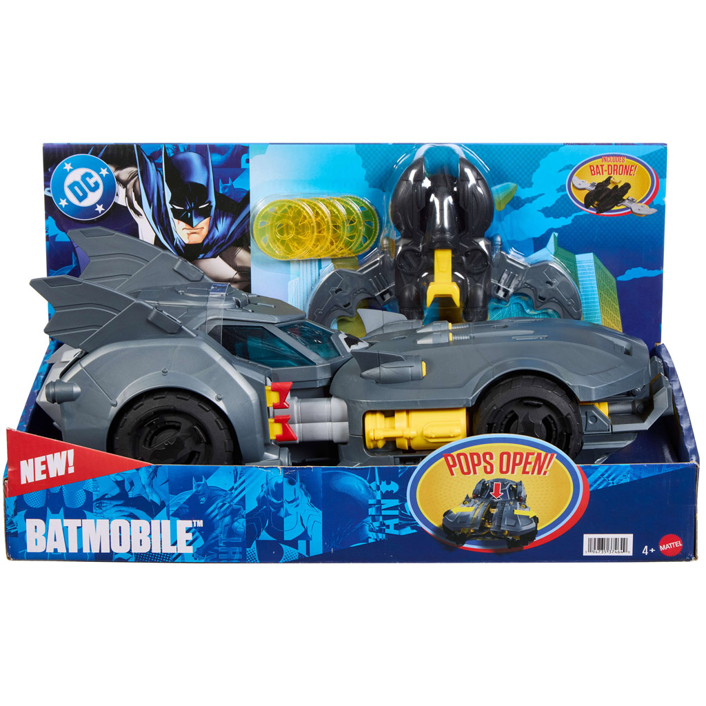 DC Батмобил комплект за игра - Mattel изображение 3