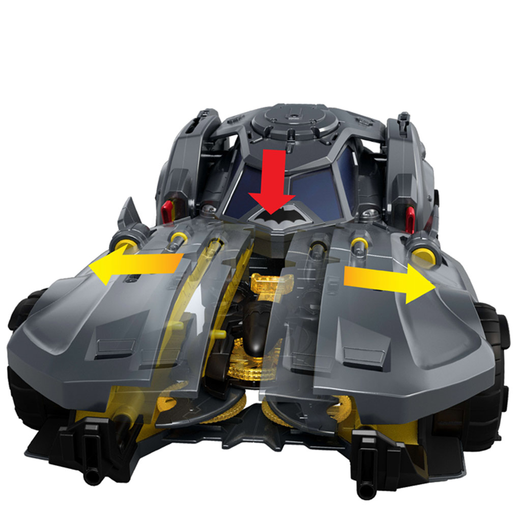 DC Батмобил комплект за игра - Mattel изображение 1
