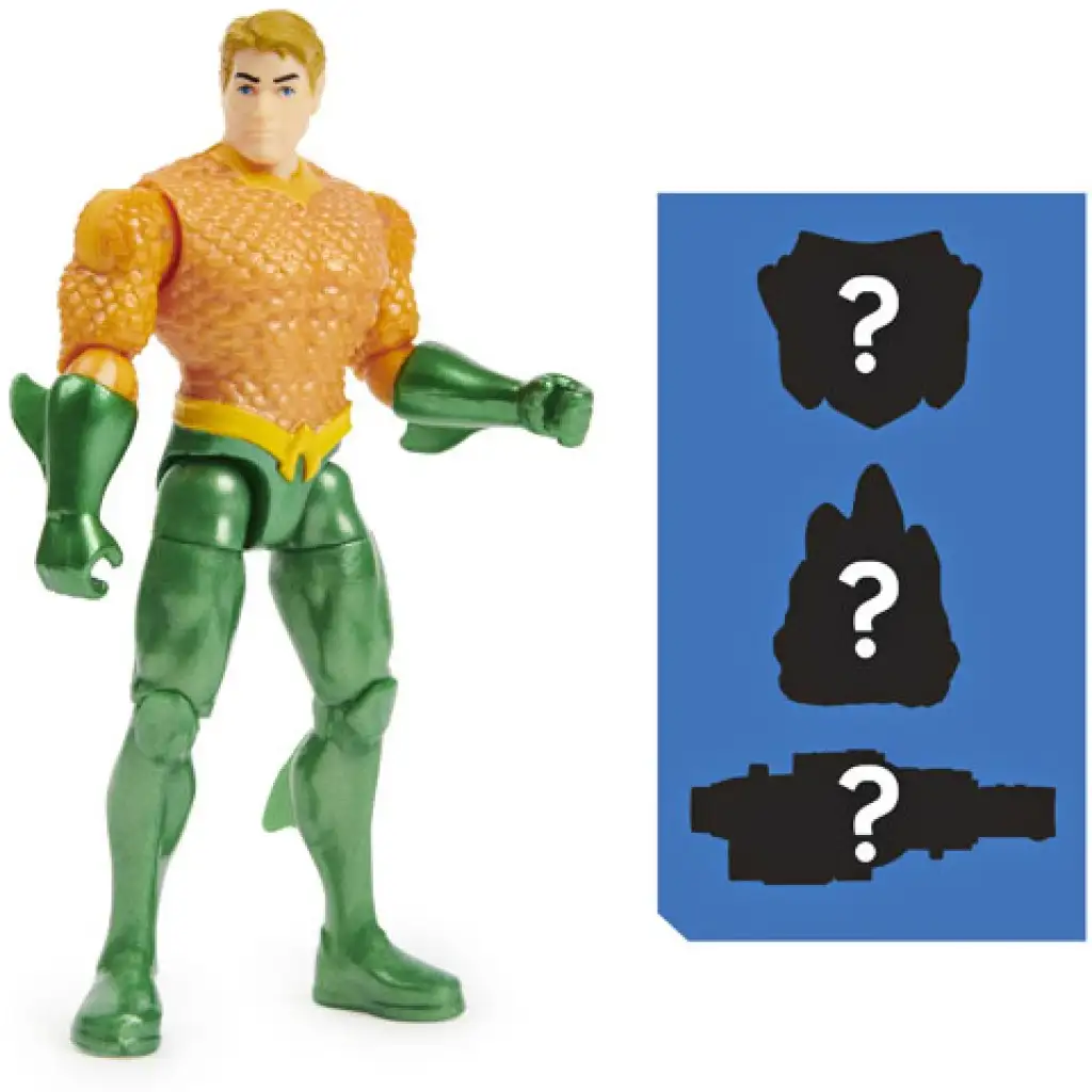 DC Comics: Aquaman 10см фигура с изненадващи аксесоари - Spin Master изображение 2