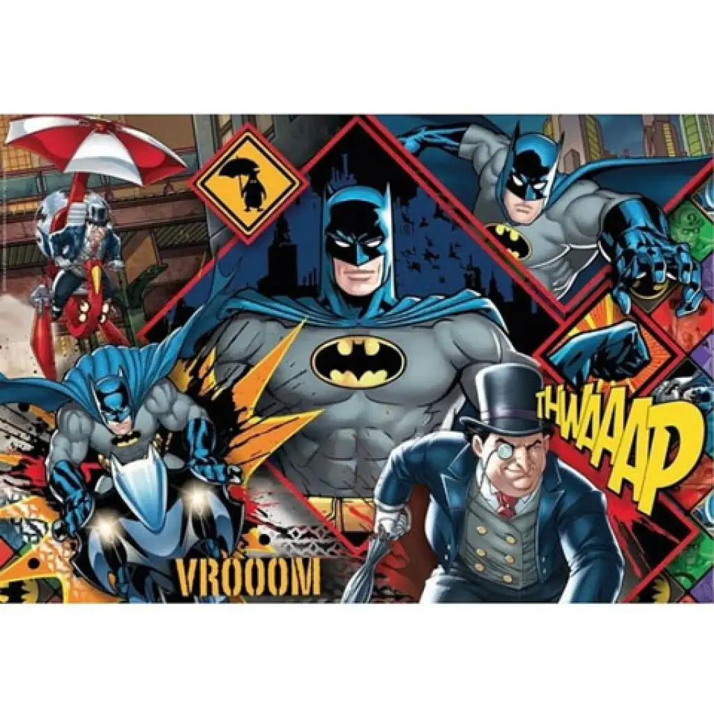 DC Comics Batman Supercolor пъзел 180бр - Clementoni изображение 2
