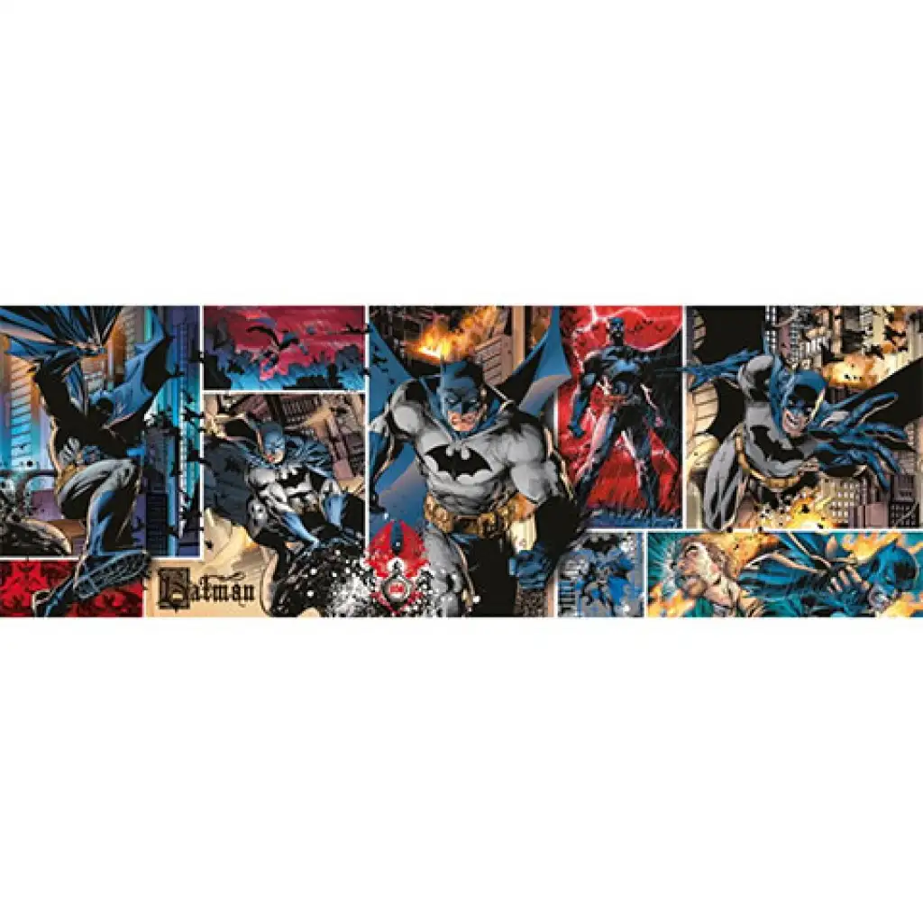 DC Comics: Батман в действие 1000 части панорамна пъзел - Clementoni изображение 2