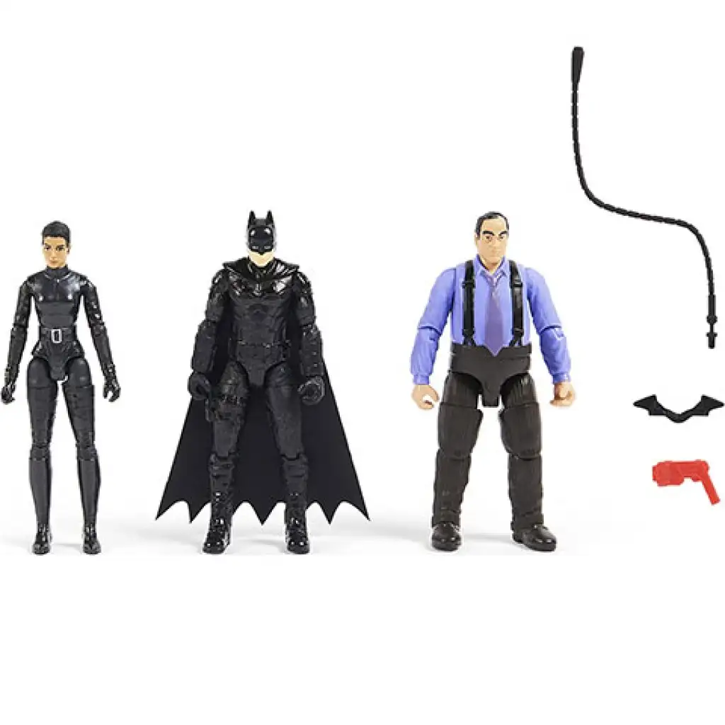 DC Comics: Комплект фигури The Batman 3 броя - Spin Master изображение 2