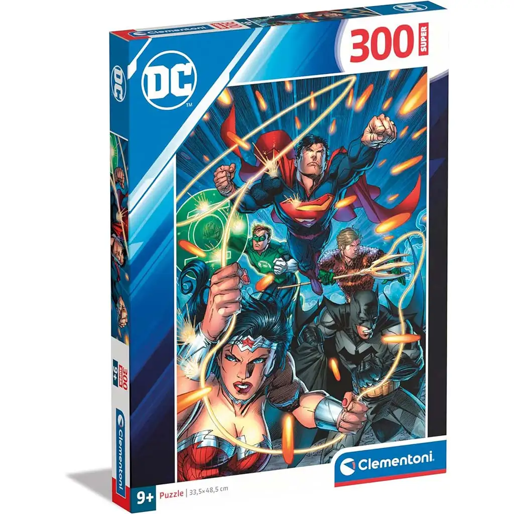 DC Comics: Лигата на справедливостта 300 части Super пъзел - Clementoni изображение 1