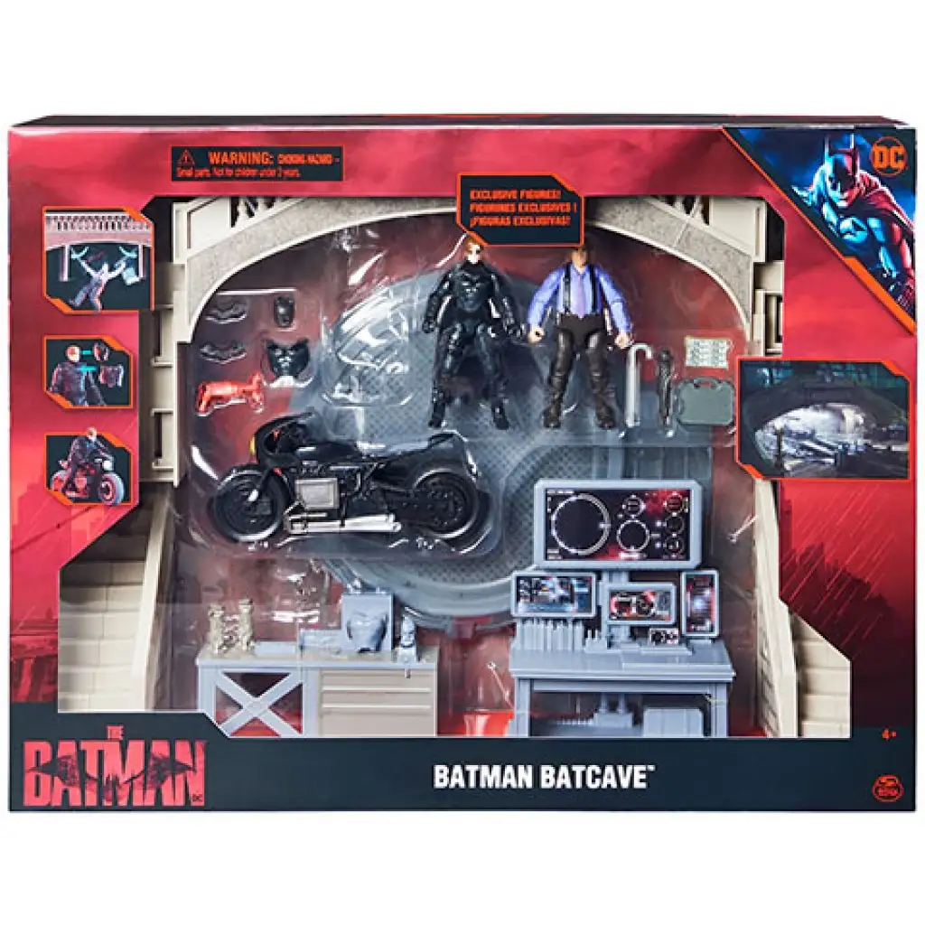 DC Comics: The Batman Batcave комплект за игра - Spin Master изображение 1