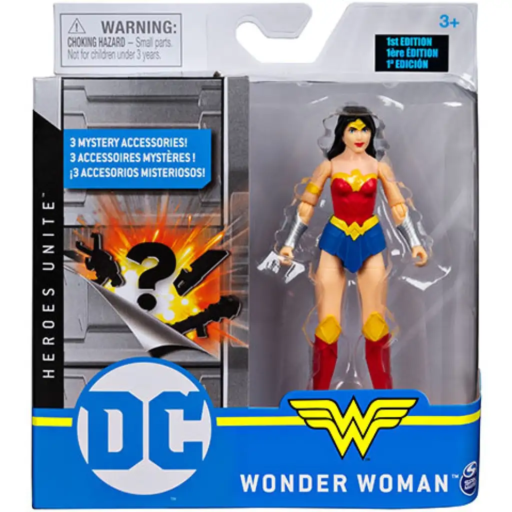 DC Comics: Wonder Woman 10cm фигура с изненадващи аксесоари - Spin Master изображение 1