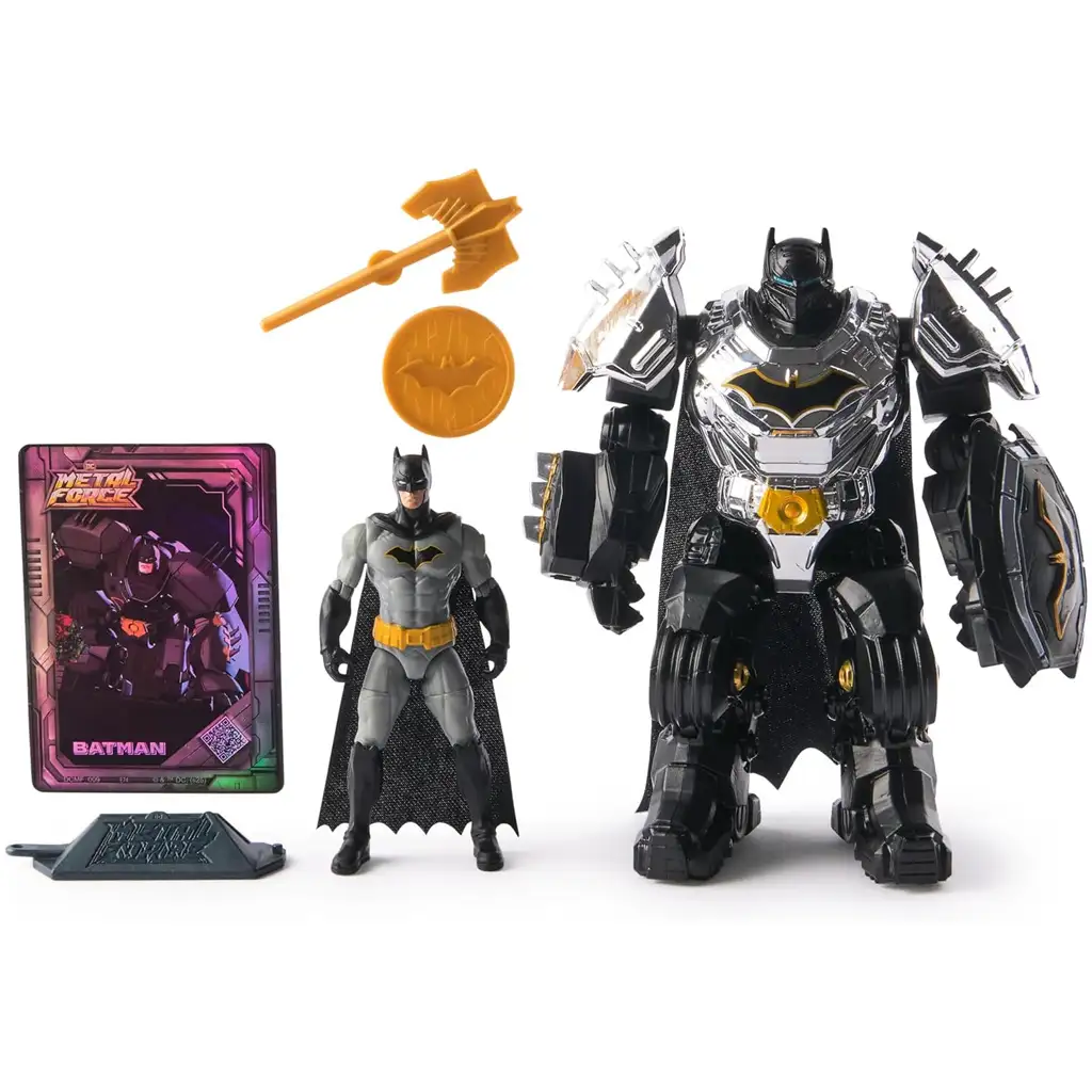 DC Metal Force Batman играчка фигура комплект - Spin Master изображение 2