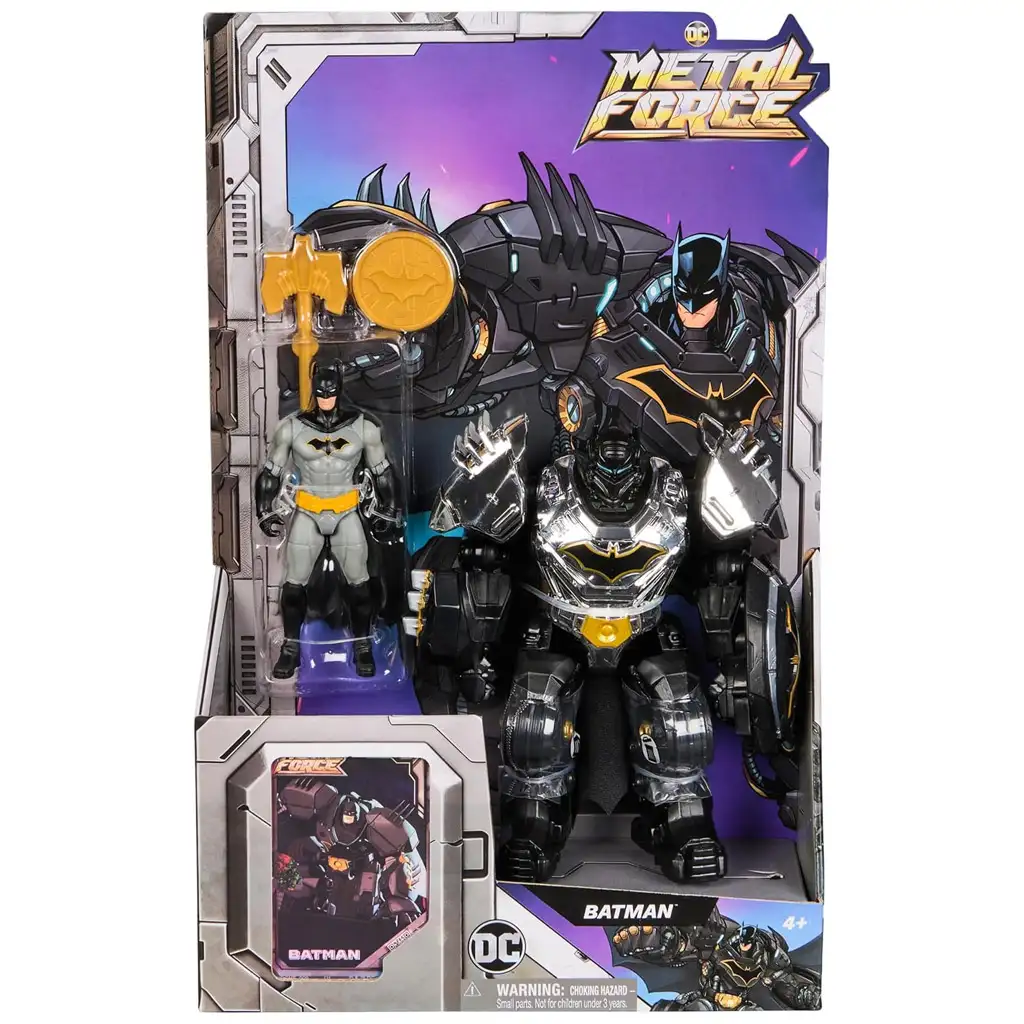 DC Metal Force Batman играчка фигура комплект - Spin Master изображение 1