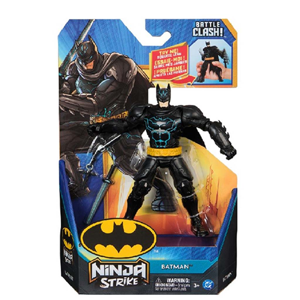 DC Ninja Strike: Battle Clash Batman фигура 15см - Spin Master изображение 1