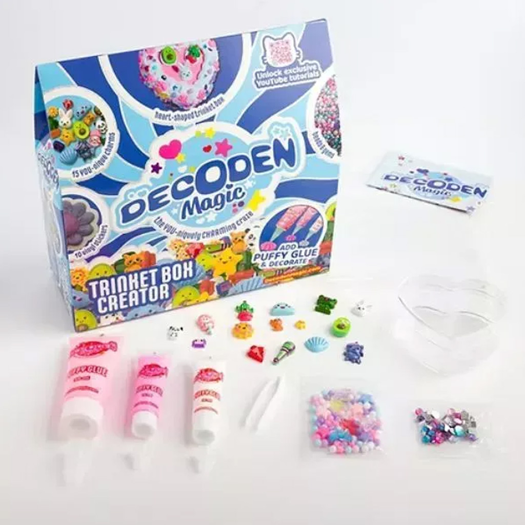 Decoden Magic - Вълшебен декор: сърцевидна кутия за бижута изображение 2