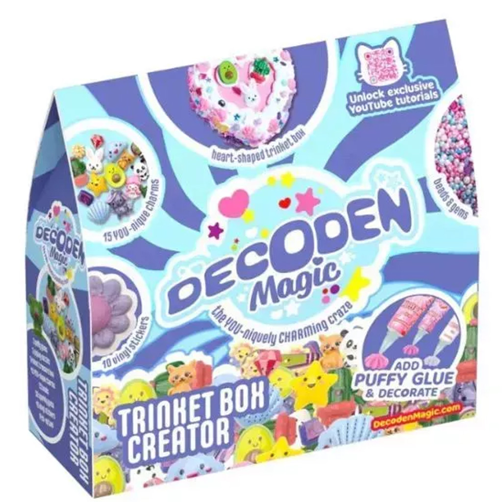 Decoden Magic - Вълшебен декор: сърцевидна кутия за бижута изображение 1