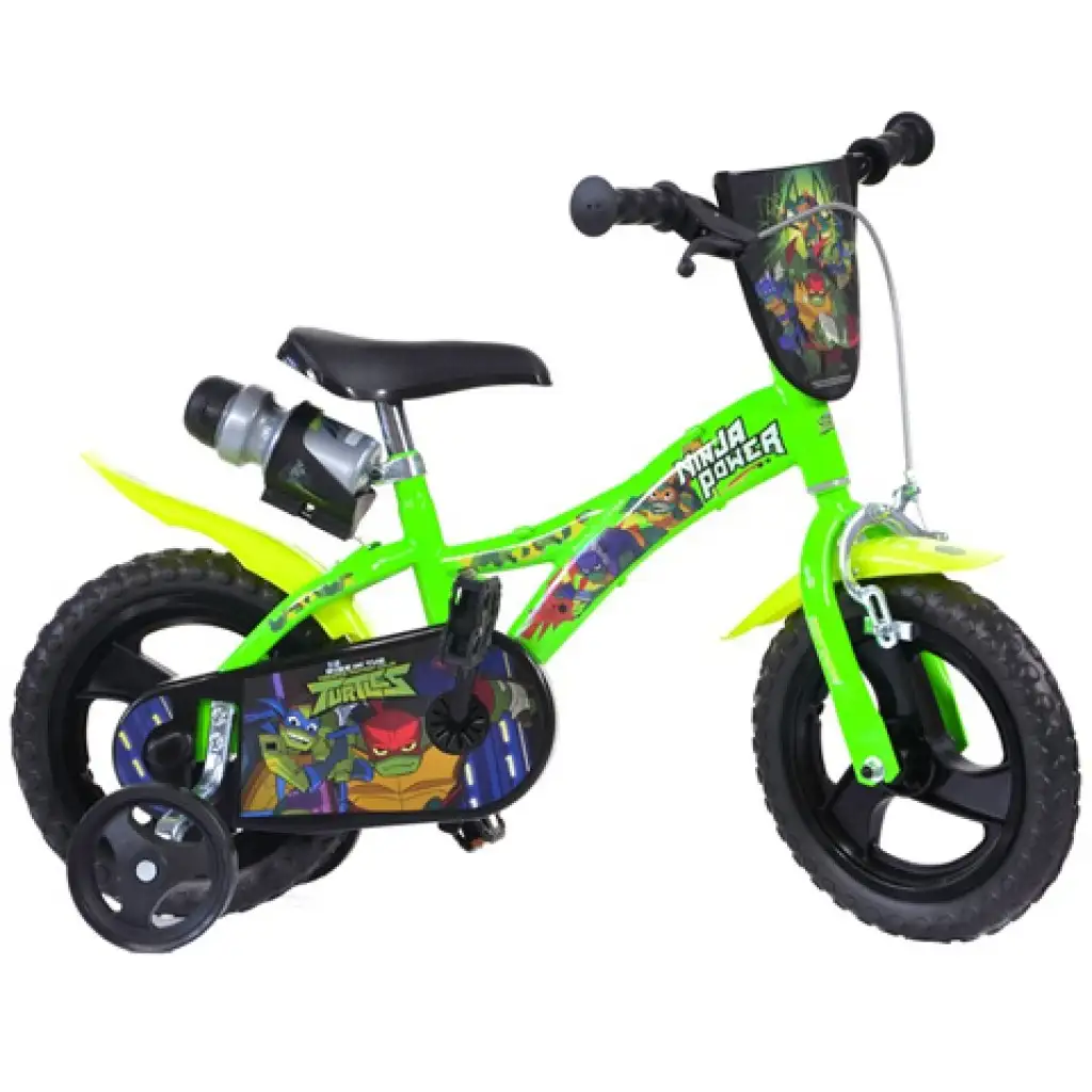 Детски велосипед Тини Нинджа костенурки размер 12 - велосипед Dino Bikes изображение 1
