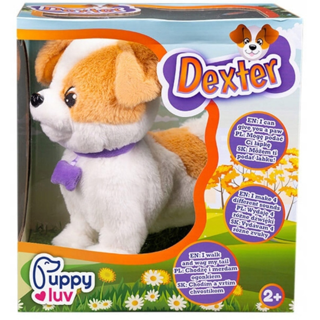 Dexter интерактивно плюшено куче - Puppy Luv изображение 2