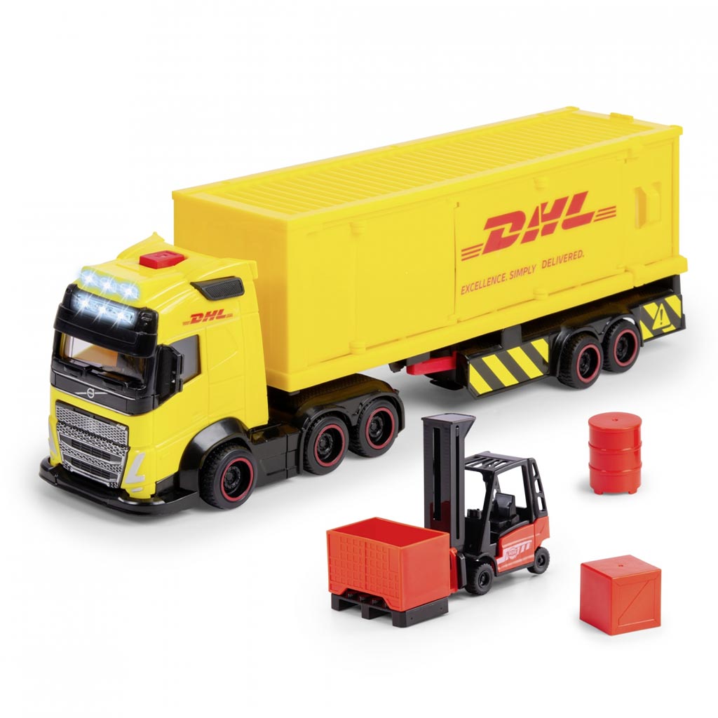 DHL Камион с светлина и звук - Dickie Toys изображение 2