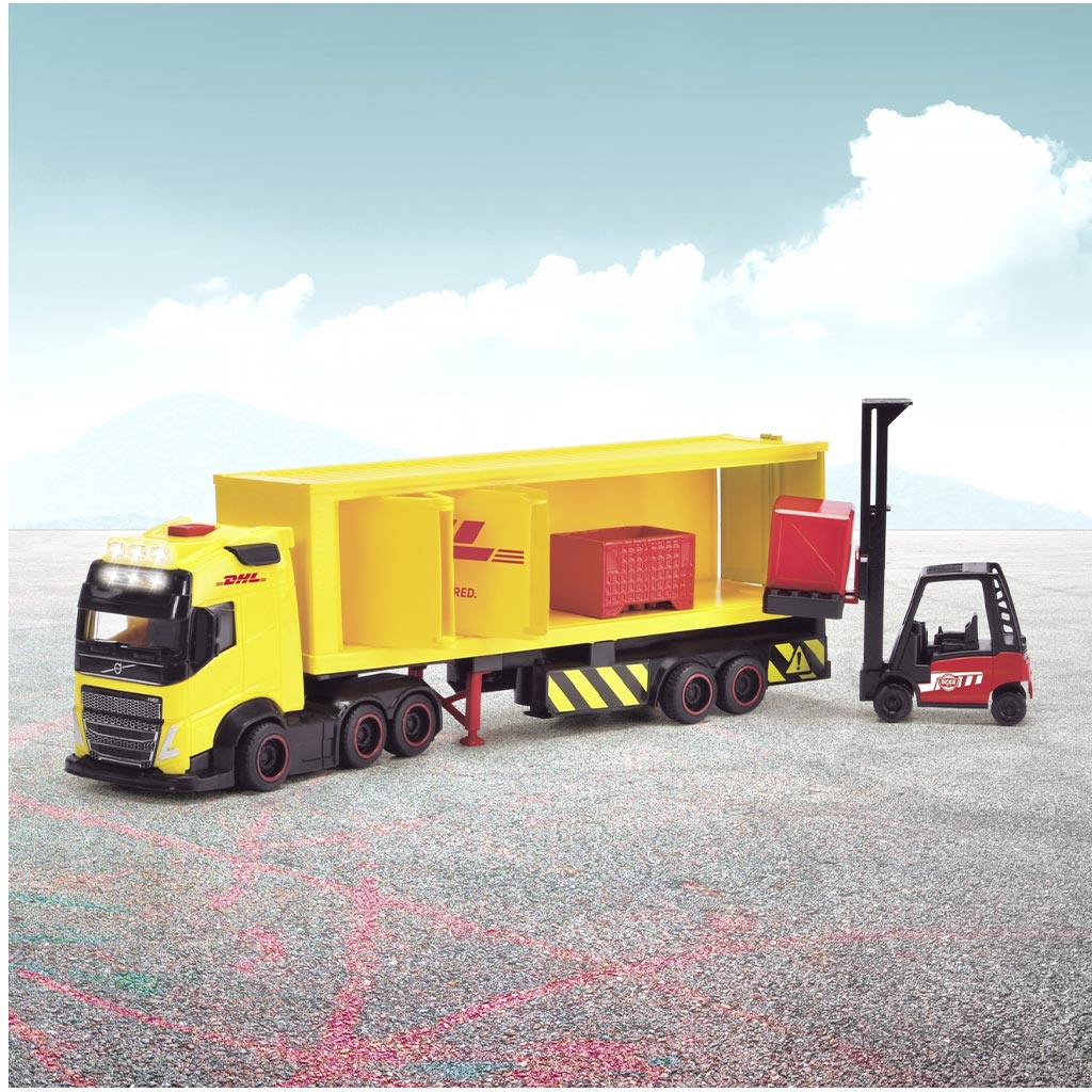 DHL Камион с светлина и звук - Dickie Toys изображение 3