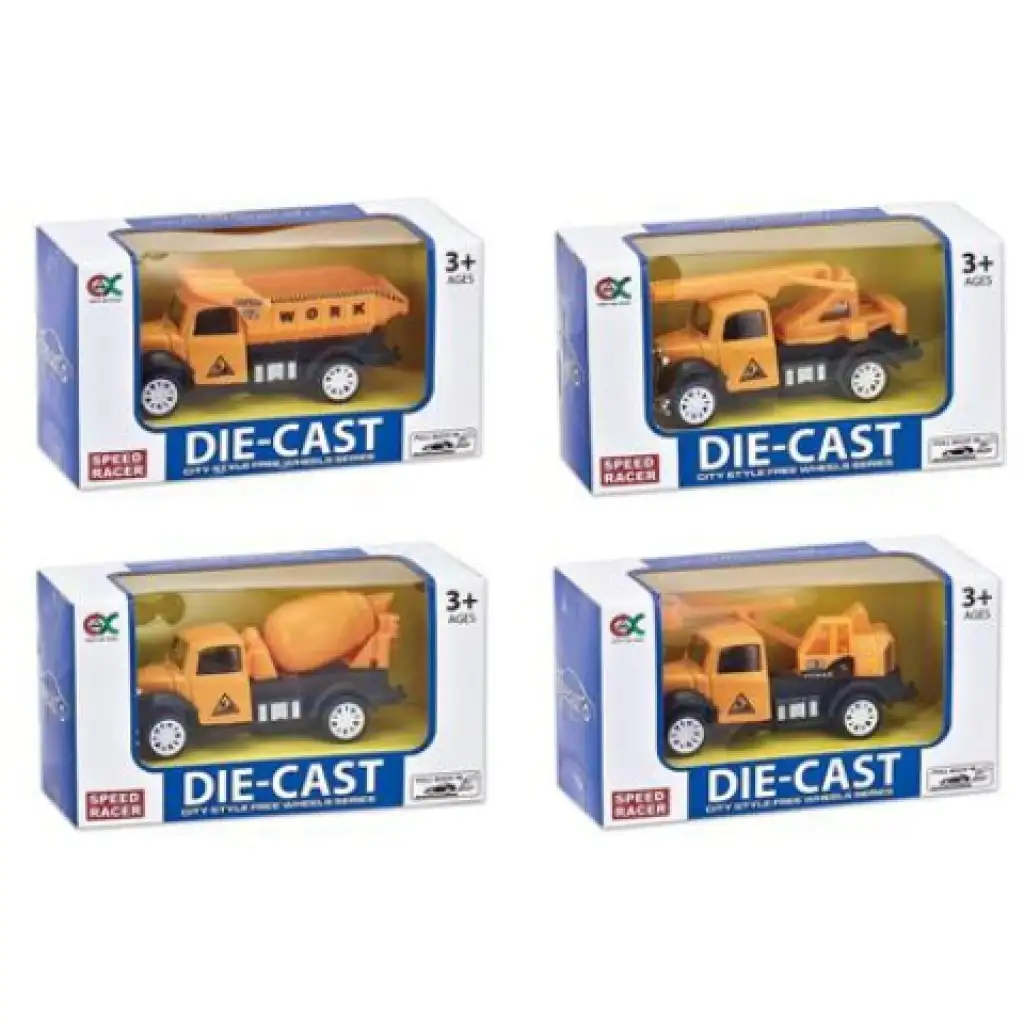 Die-Cast Classics: Строителни камиони в различни варианти 1/55 изображение 1