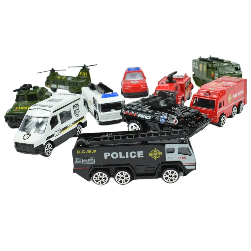 Die-Cast: Комплект за полицейски коли в два варианта изображение 2