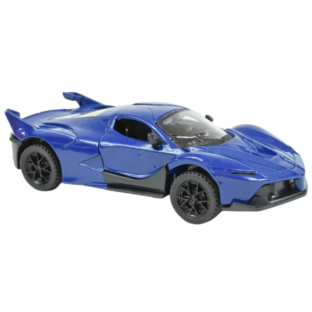 Die-Cast: Метален луксозен спортен автомобил с отварящи се врати, в различни варианти 12см 1бр изображение 14