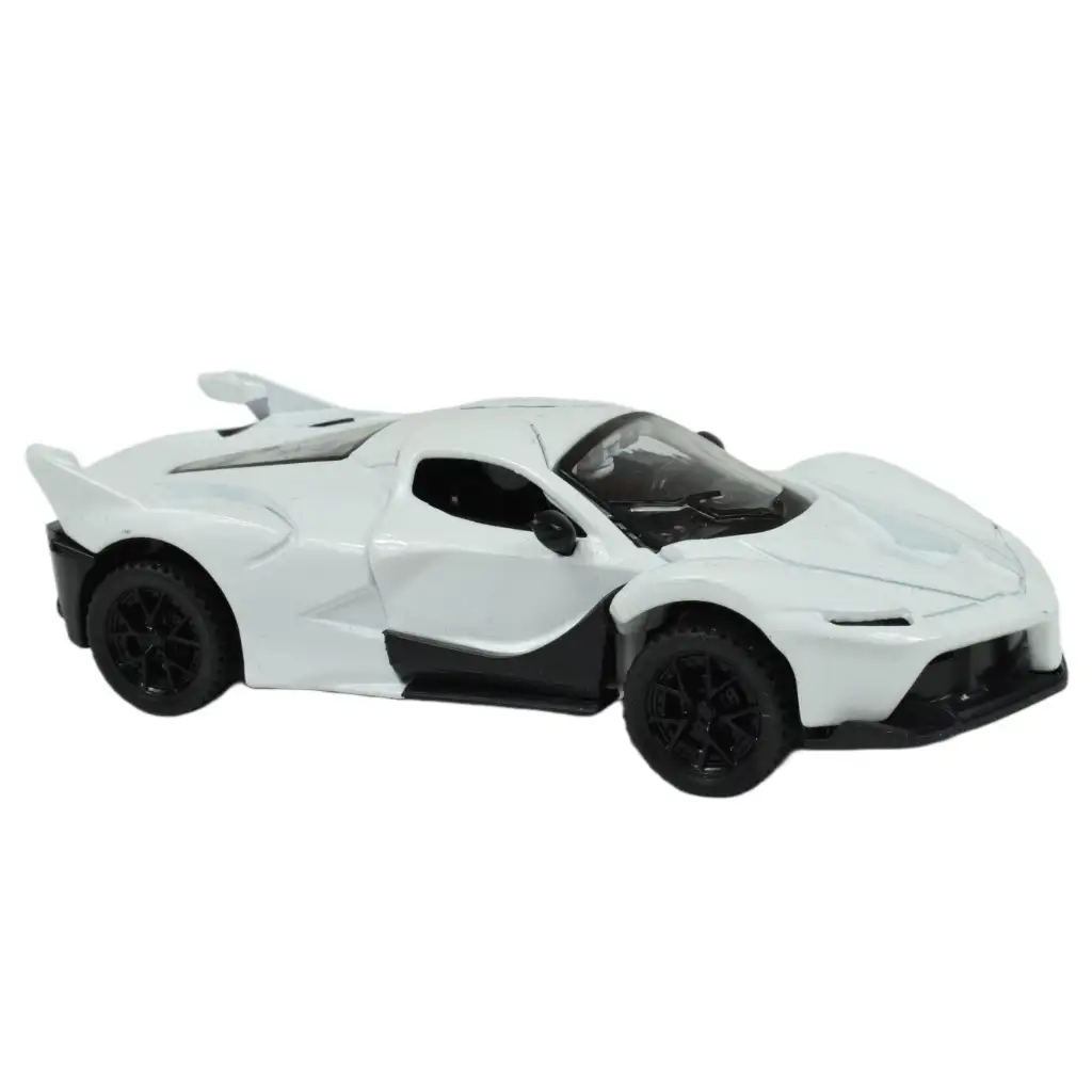 Die-Cast: Метален луксозен спортен автомобил с отварящи се врати, в различни варианти 12см 1бр изображение 19