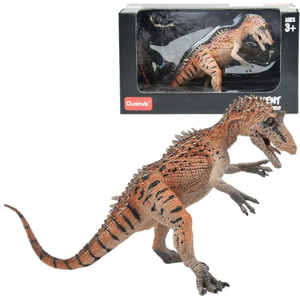 Дино Свят: Детайлно изработена 16см Cryolophosaurus динозавър фигура в подаръчна опаковка изображение 1