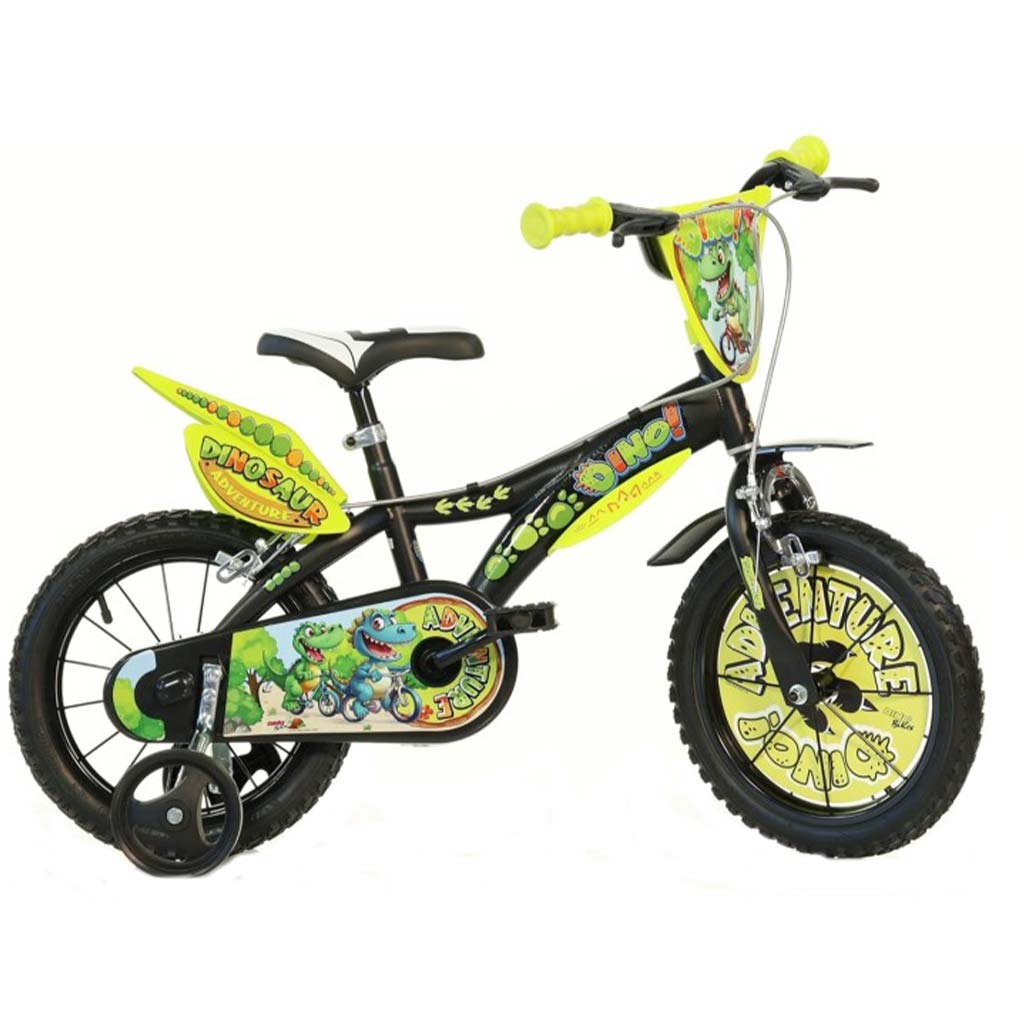 Диносаурска приключенска детска колело размер 14 - Dino Bikes велосипед изображение 1