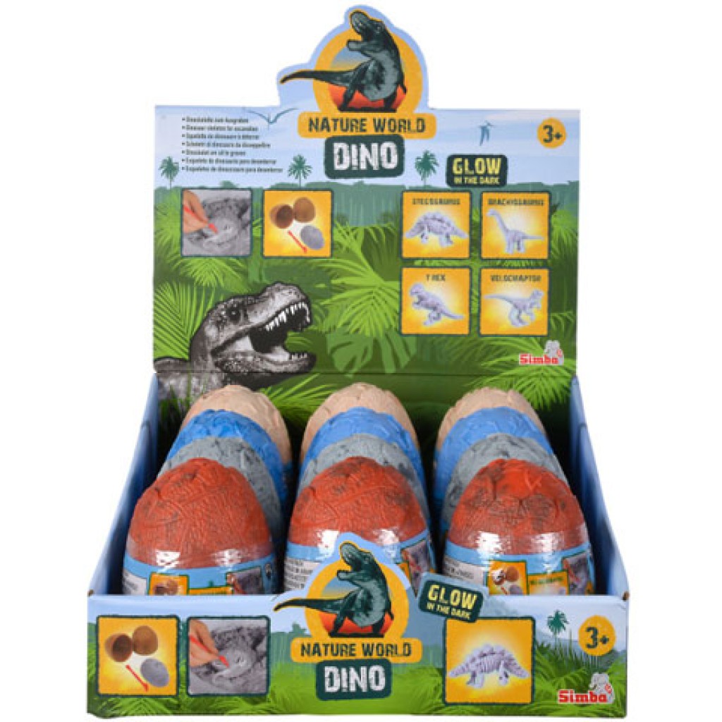 Динозавър скелет в яйце в различни варианти - Simba Toys изображение 1
