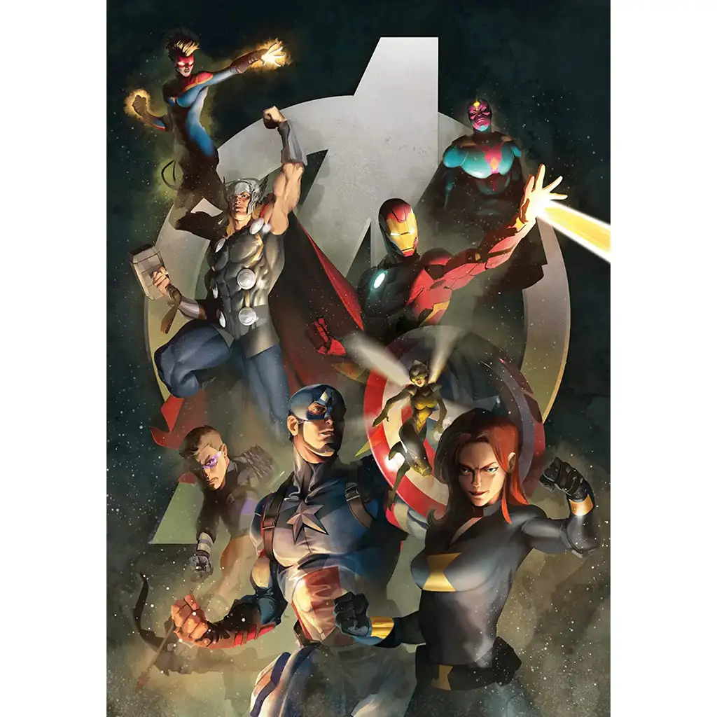 Disney 100: Marvel - Отмъстителите 1000 части пъзел - Clementoni изображение 2