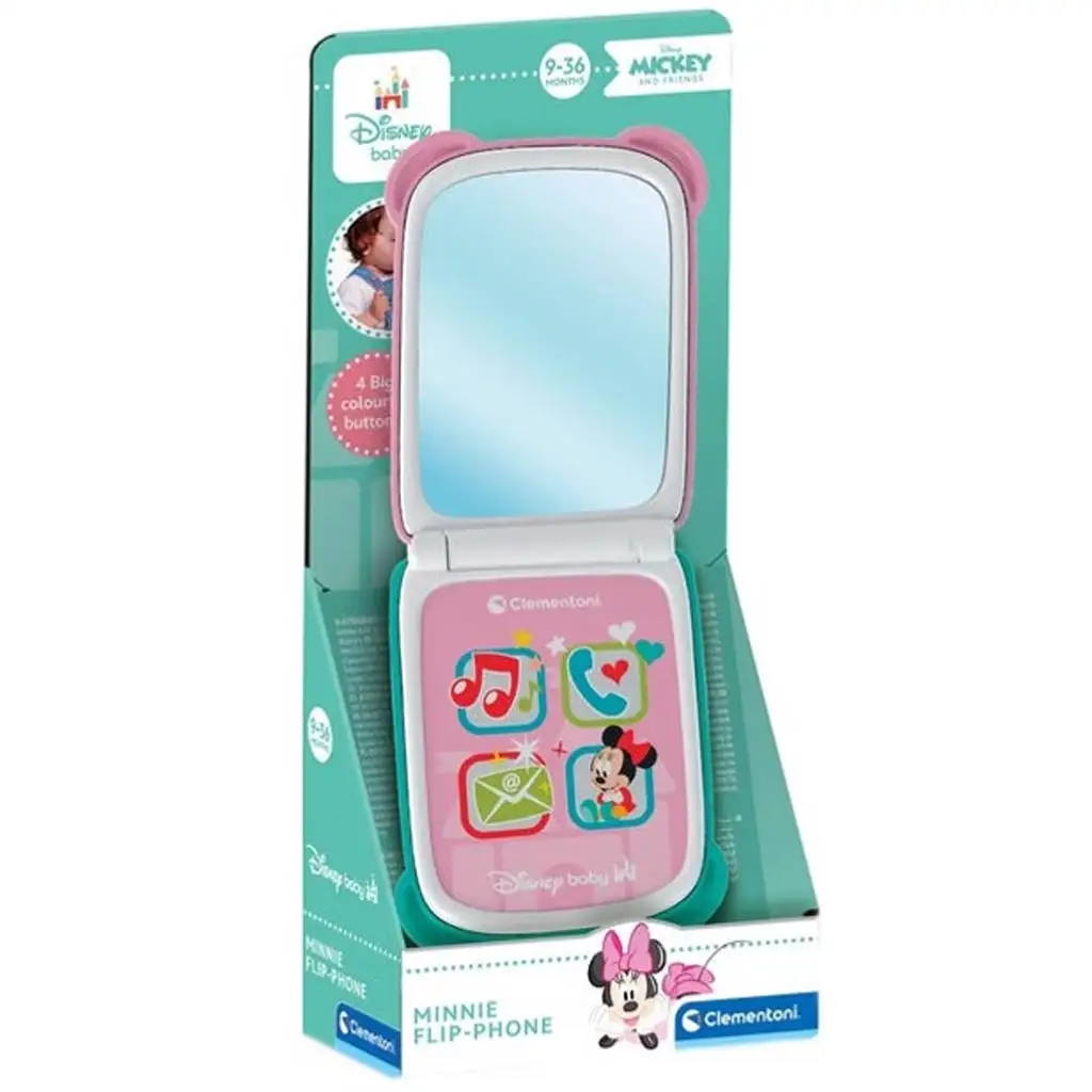 Disney Baby: Мини Маус игрален телефон - Clementoni изображение 1