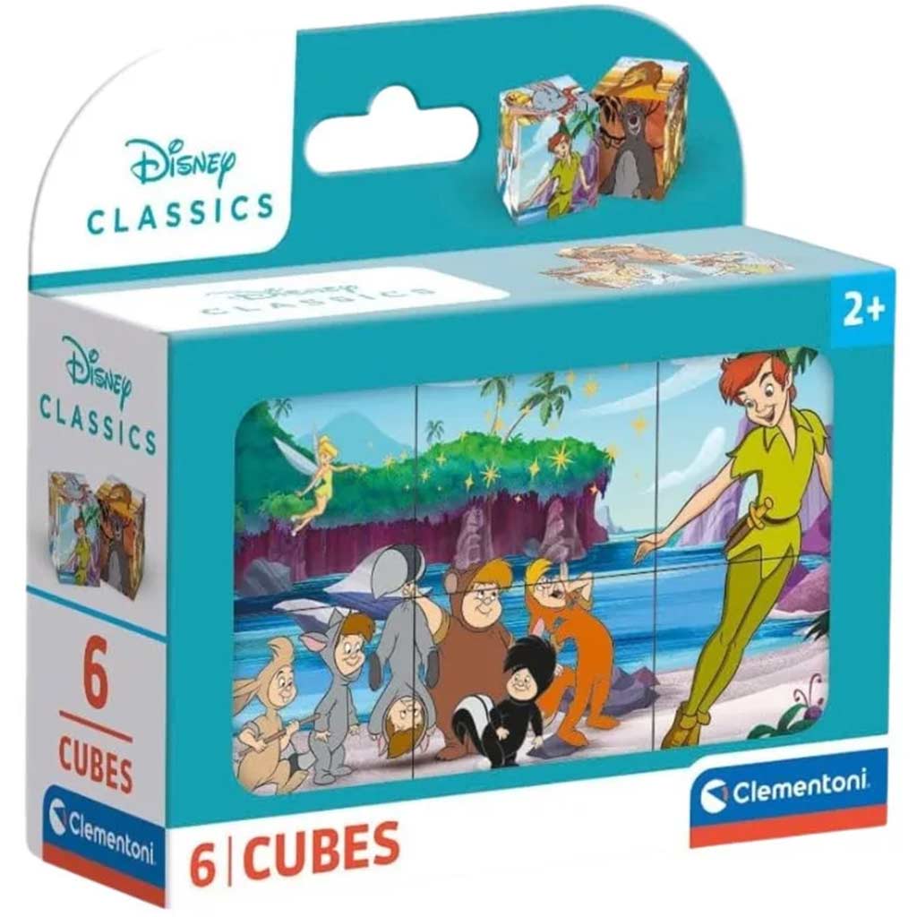 Disney Classic приказна кубче 6бр - Clementoni изображение 1