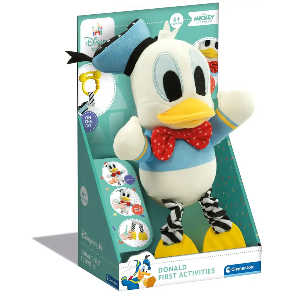 Disney Доналд Дък мека плюшена играчка - Clementoni изображение 1