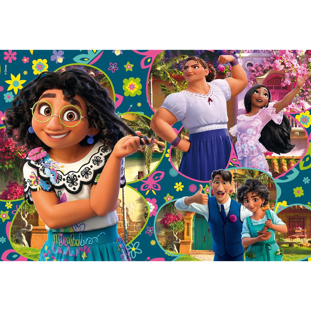 Disney Encanto 2 в 1 108 части пъзел и оцветяване 50x35см - Lisciani изображение 2