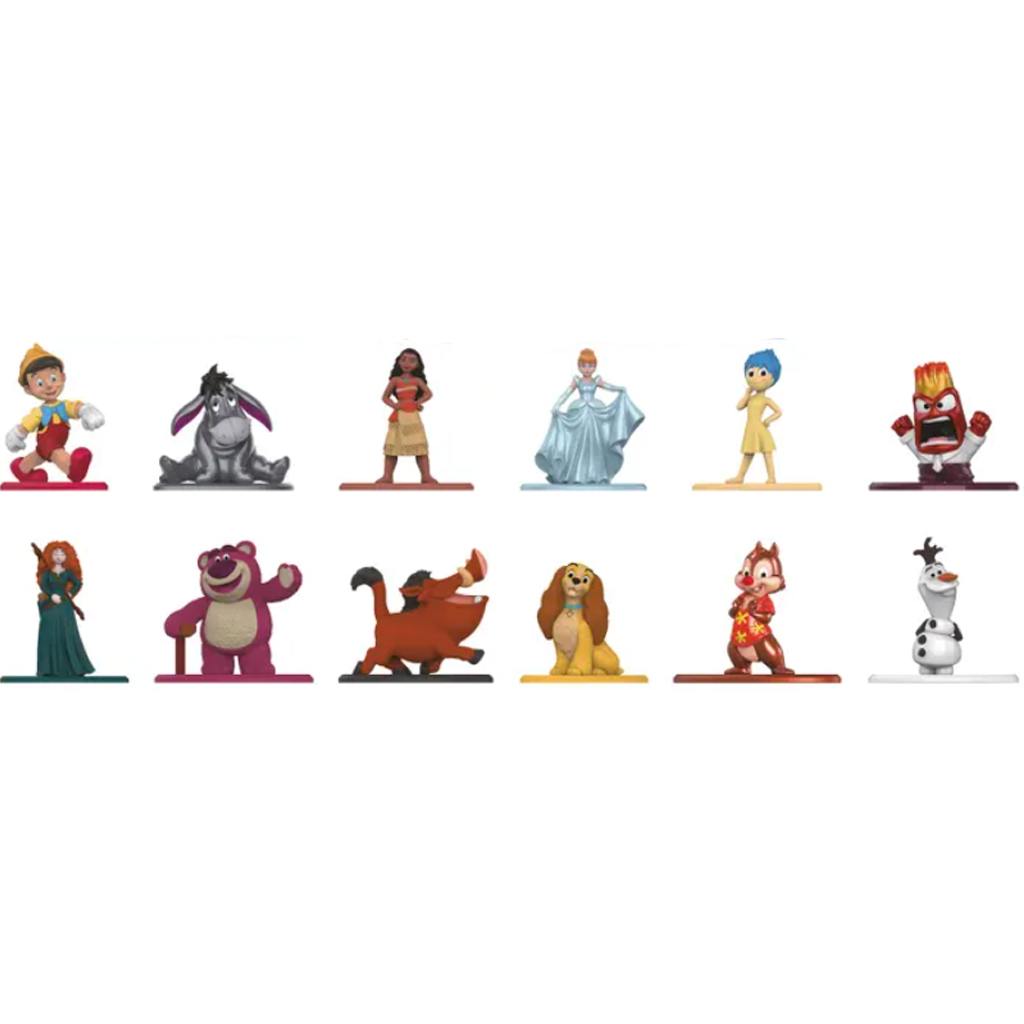 Disney изненадващи нано метални фигурки 1бр 4-та серия - Jada Toys изображение 2