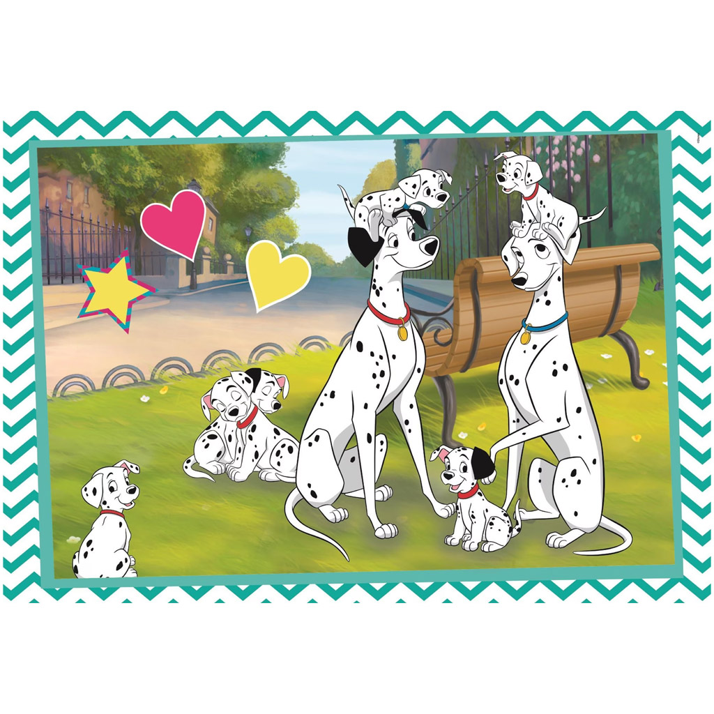 Disney Класики 101 кученца и Котешката аристократия 2x60бр. Supercolor пъзел - Clementoni изображение 3