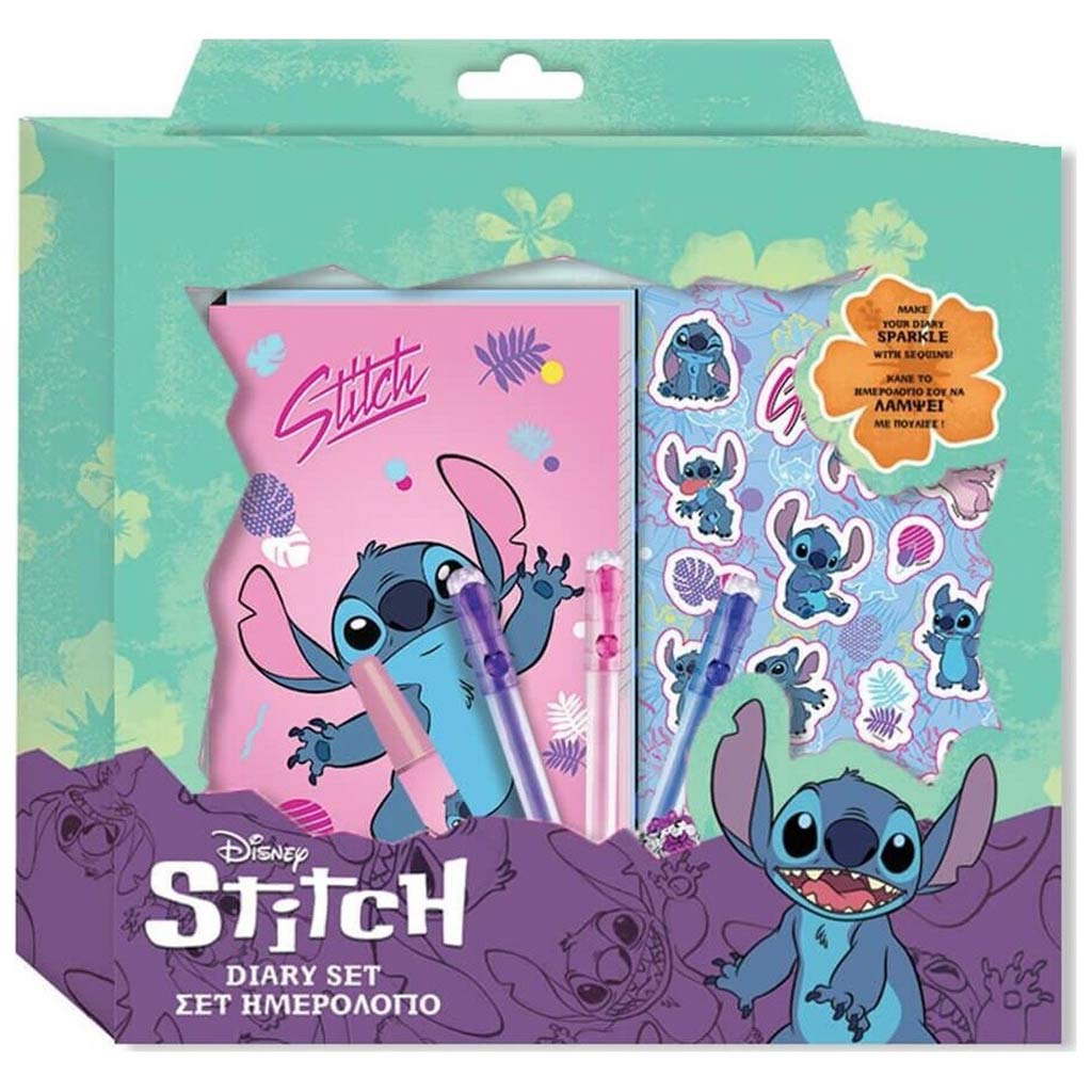Disney: Lilo & Stitch 7 части дневник комплект в подаръчна кутия изображение 1