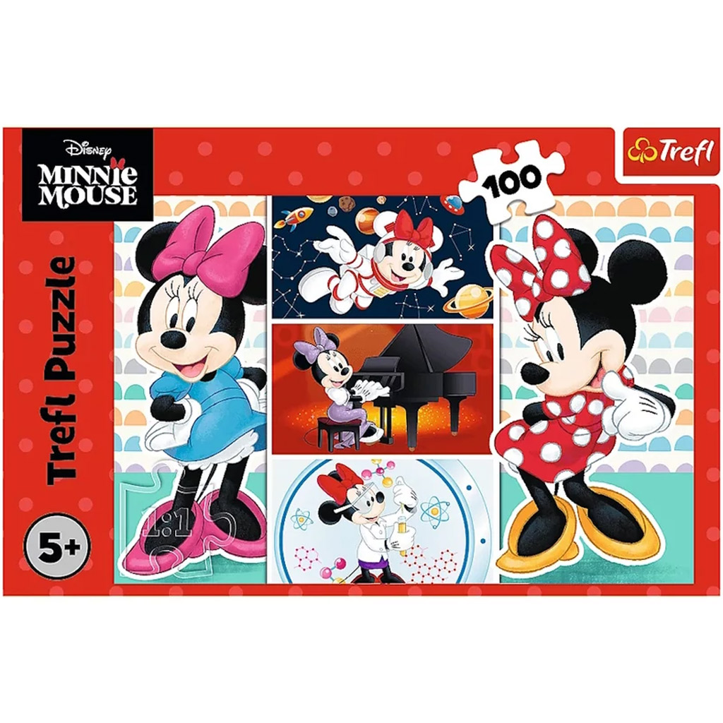Disney: Мини Маус 100 части пъзел - Trefl изображение 2