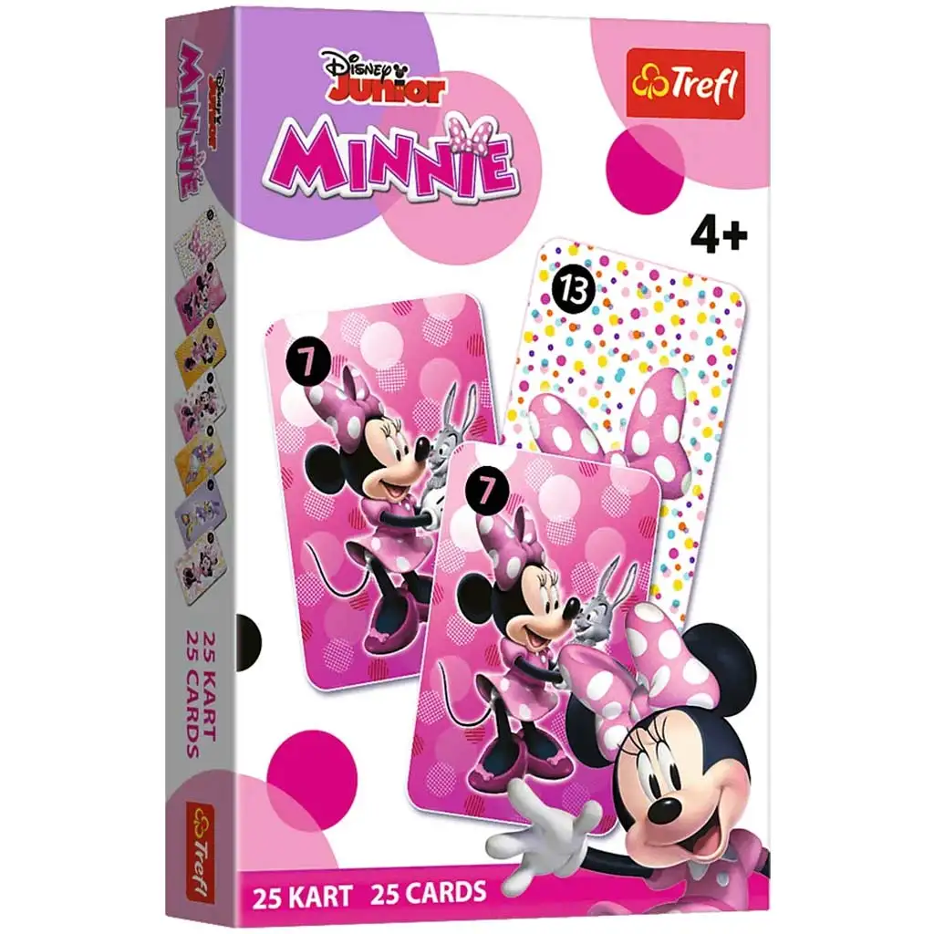Disney: Мини Маус черен петър картова игра - Trefl изображение 1