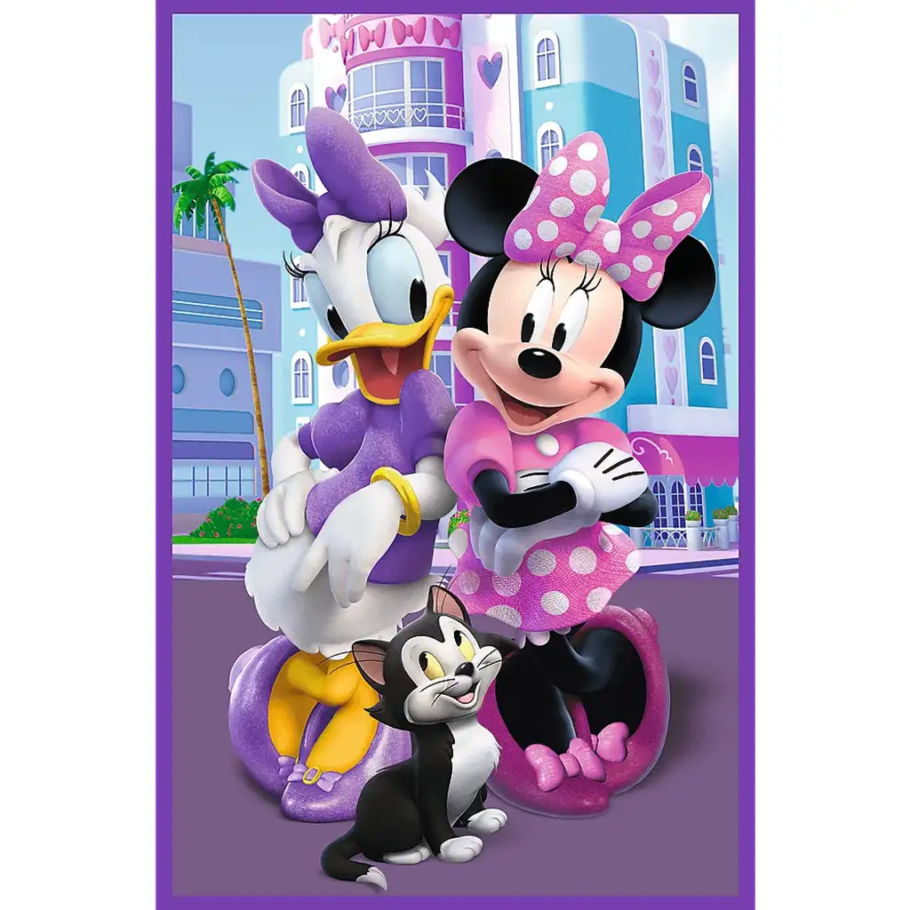 Disney: Мини Маус и приятелите й 3x80бр. пъзел - Trefl изображение 2