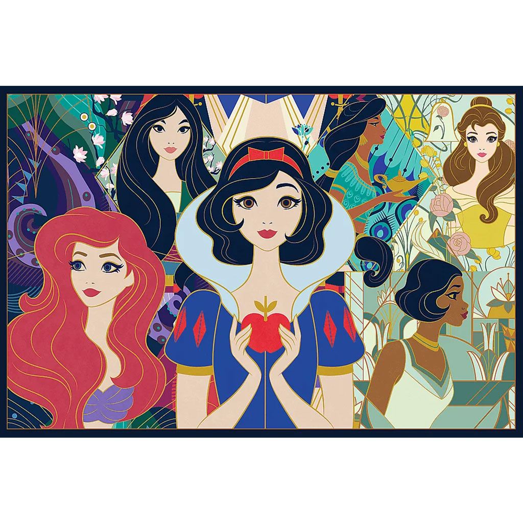 Disney очарователни принцеси 2x200бр. пъзел - Trefl изображение 3