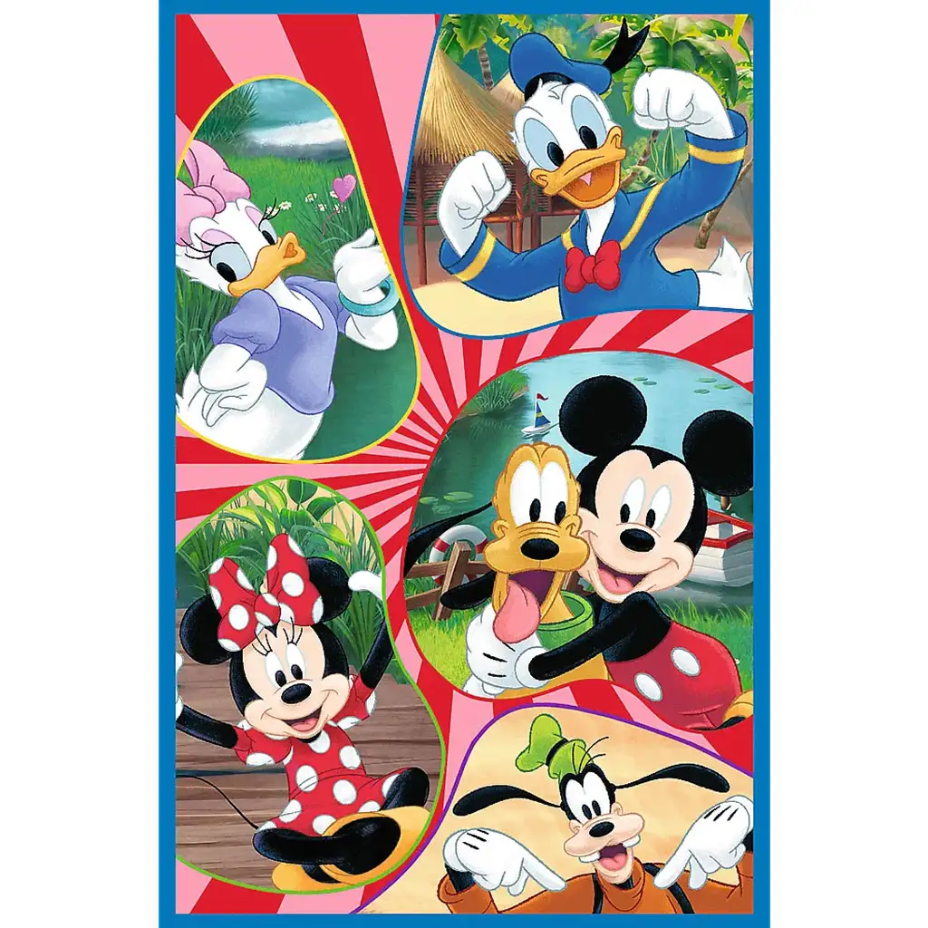 Disney: Отборът на Мики Маус 3x80бр. пъзел - Trefl изображение 4