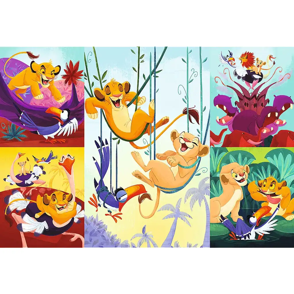 Disney: Пъзел с 100 части Лъвът крал - Trefl изображение 2