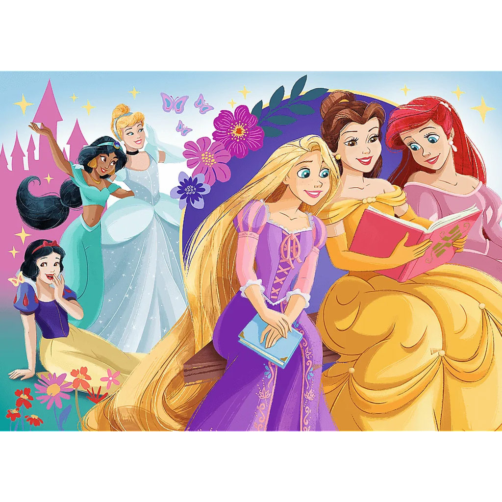 Disney принцеси 100бр. глитерен пъзел - Trefl изображение 2