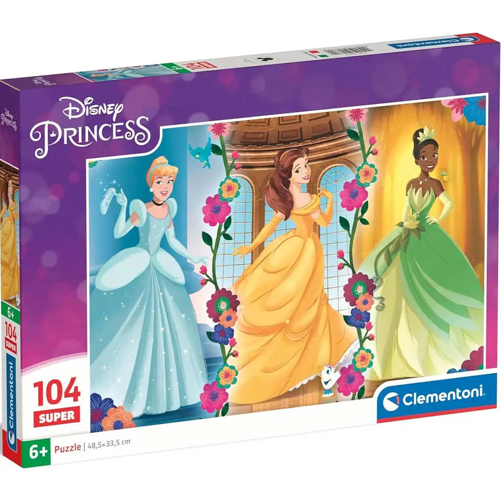 Disney Принцеси 104бр. Супер пъзел - Clementoni изображение 1