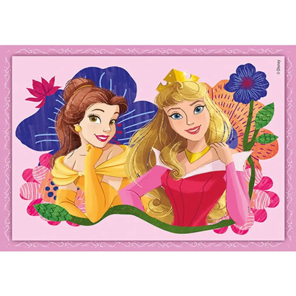 Disney принцеси 4 в 1 пъзел - Clementoni изображение 3