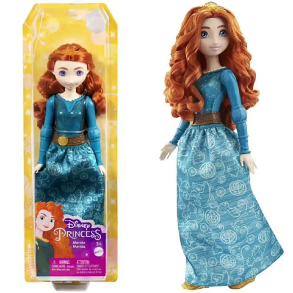 Disney Принцеси: Блестяща принцеса Мерида кукла - Mattel изображение 1
