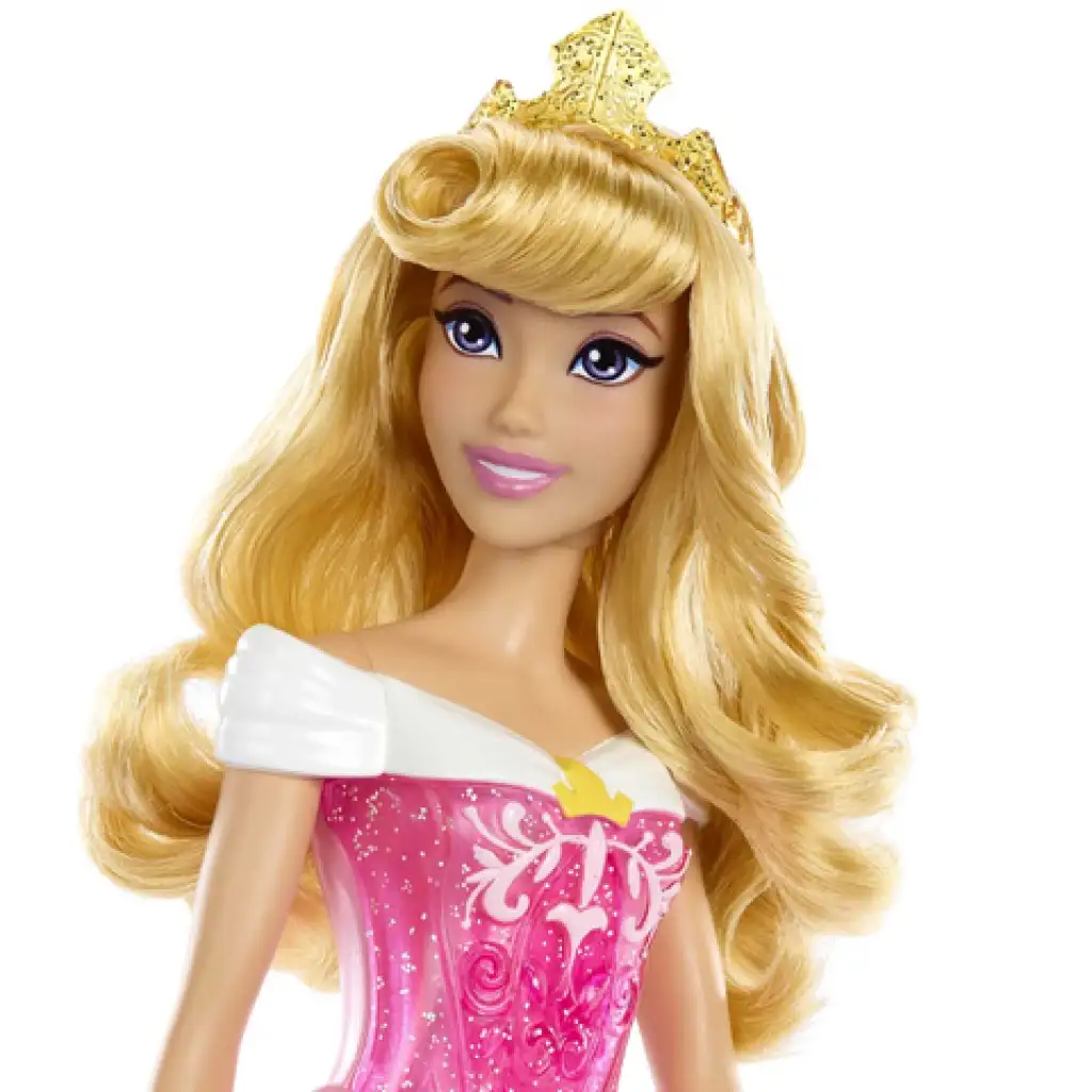 Disney Принцеси: Блестяща Принцеса Спяща Красавица кукла - Mattel изображение 3