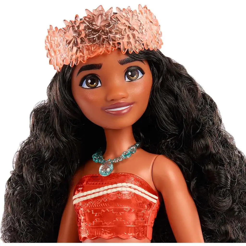Disney Принцеси: Блестящи принцеси - Фигура на Моана - Mattel изображение 3