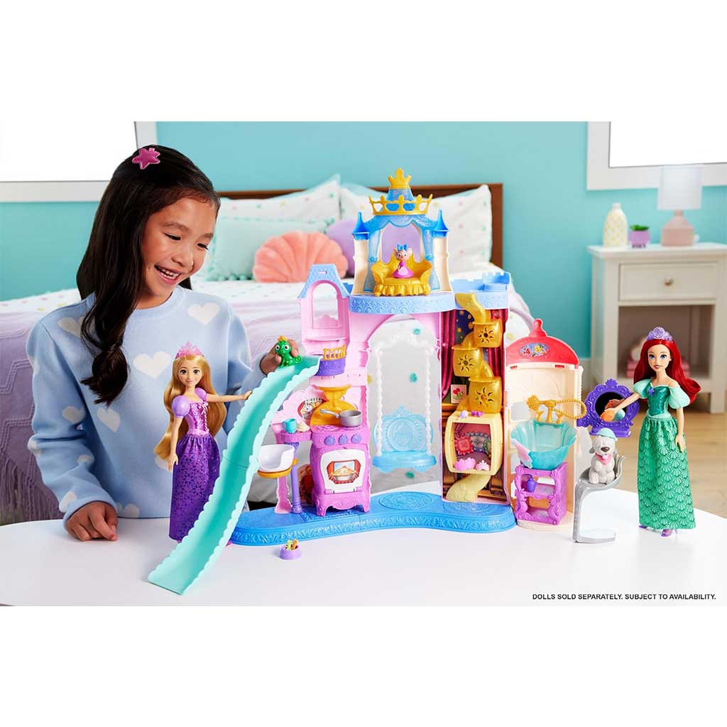Disney Принцеси: Игрална комплектация за замък за домашни любимци - Mattel изображение 3