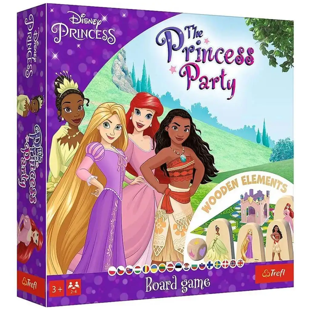 Disney принцеси: Играта на принцесата парти - Trefl изображение 1