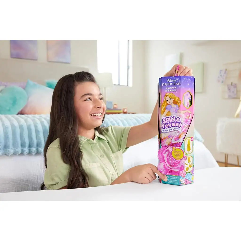 Disney Принцеси: Магическа Изненада Рапунцелка кукла - Mattel изображение 3