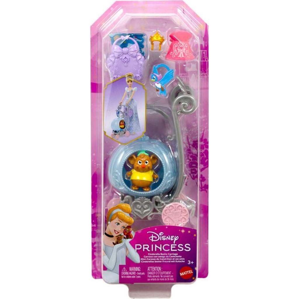 Disney Принцеси Малък любимец каляска Пепеляшка - Mattel изображение 1